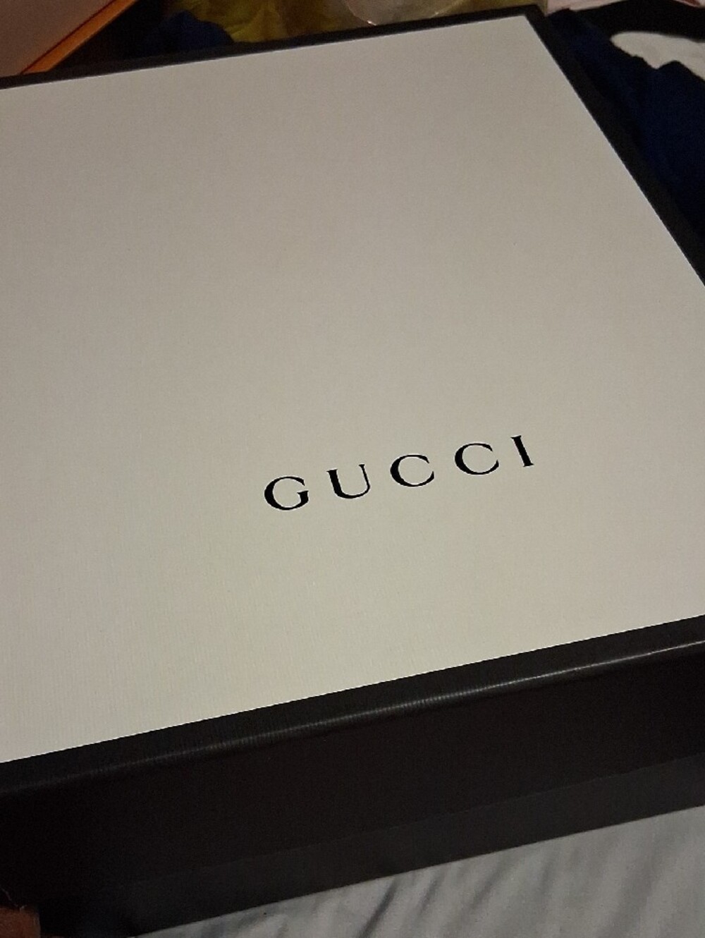 Gucci Black High-Top GG Canvas Sneakers - Picture 6 of 6